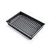 Chicago Metallic Petite Roast Pan Set with Rack, 10x7 inch Nonstick Toaster Oven Baking Pan, Perfect for Single Serving Meals and Small Batch Cooking