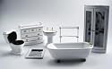 DOLLS HOUSE FURNITURE 1/12 / 7 PIECE BATHROOM SET/ NEW