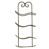 3-Bottle Wall Wine/Glass Holder
