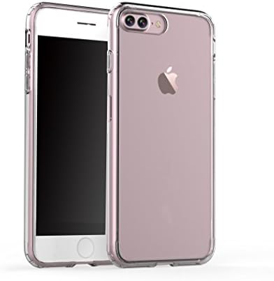 iPhone 7 Plus Case, Teclan [Crystal Clear] Anti-scratch Clear Back Panel + Bumper Cover Shock-absorption TPU Bumper for iPhone 7 Plus [5.5 Inch] - Crystal Clear