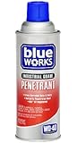 blue WORKS 110262 Industrial Grade Penetrant Spray, 11 oz. (Pack of 1)