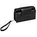 Buxton Women's RFID Identity Safe Wristlet Clutch Wallet (Black)
