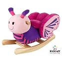 KidKraft Butterfly Plush Musical Rocker