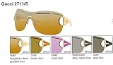 Gucci - Gucci 2711/S Sunglasses(Color-Code=0PU2 - Gold Frame,Gray Lens,Frame Size=99-01-115)