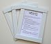 Kids Art Frames - Classic Frames - White Lightweight Plastic Frames - Standard Size