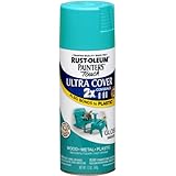 Rust-Oleum Corporation Painter's Touch 267116 Ultra Cover 2X Gloss Spray Paint, 12-Ounce, Seaside