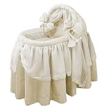 Lime Wonders Ecru Bassinet Set