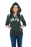 NFL New York Jets Lace Up Hoody Women's