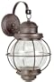 Hatteras Outdoor Wall Lantern, SMALL, GILDED COPPER