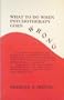 What to Do When Psychotherapy Goes Wrong