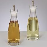 #1: Essig-/Ölflasche, Glas/Edelstahl