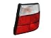 89-95 BMW E34 5-SERIES ( 4-DOOR 4DR SEDAN ): 89-93 BMW 535-I / 89-95 BMW 525-I (BASE MODEL) / 94-95 BMW 530-I / 91-93 BMW M5 TAIL LIGHTS (OUTER LAMP ONLY) - RED CLEAR STYLE (DEPO) PAIR 90 91 92