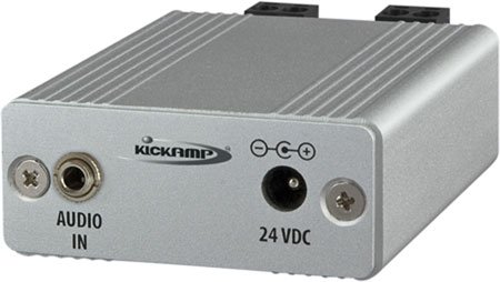 New Netmedia Ultra Compact 40w Rms Stereo Amplifier 2 Channel Extruded Aluminum Enclosure
