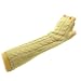 Cable Knit Arm Warmer Fingerless Long Gloves Beige