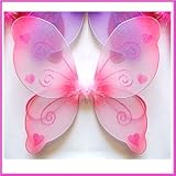 Sparkle Heart Butterfly Wings (More Colors) Select Color: purple