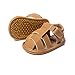 Kuner Infant Baby Boys Girls Pu Leather Rubber Sole Anti-Slip Summer Sandals First Walkers