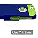 iPhone 6 Plus Case, MagicMobile® Cute Protective Hard Shockproof [Drop Protection] Fashion Cover for Apple iPhone 6 Plus (5.5') Impact Resistant Hybrid Thin Armor Case [ Dark Blue / Green] with Clear Screen Protector.