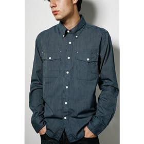 Brown Sound - Men's Evans Stripe Shirt (Blues)