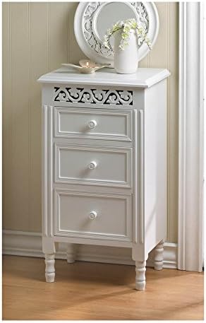 Koehler Home Décor White Ivy Side Table