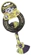 TireBiters Small Chew Toy with Rope, Black, 6-Inch