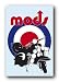 MOD BIKE CUSTOM SCOOTER MOPED ART 24X36 POSTER 33284