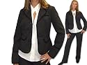 MEXX Schwarzer Blazer Damenjacke Jacke - schwarz