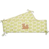 from Baby Boum Baby Boum 28 x 340cm Cotton Rich Thick and Extra Long Playpen and Cot Bumper (Gimik Squirrel Collection, Lime) (Model 203GIMIK74)