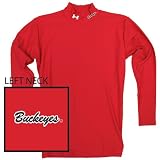 UnderArmour Coldgear Mock Ohio State Buckeyes Red