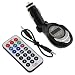 In Car 4-in-1 Mp3 Wireless Modulator/fm Transmitter for Sd Card, USB Pen (Flash) Drive and Mp3 Players. Black with Remote Control