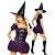 ハロウィン バニエ入り ふわっとスカート セクシー魔女【ハロウィン】【ランジェリー】【コスプレ】