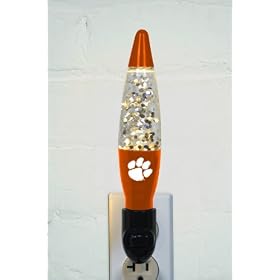 Pack of 3 NCAA Clemson Tigers Lava Lamp Night Lights