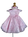 New Pink Baby Flower Girl Birthday Party Dress Sz S to Xl - Same Day Shipping. Orders Arrive in 3-5 Days