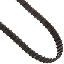 Goodyear Engineered Products Dual Positive Drive Belt, Trapezoidal Tooth Profile, 0.200" Pitch, XL (Extra Light) Profile, Inch