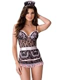 Sexy Babydoll French Maid Apron Thong and Maids Hat Included