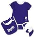 MLB Boys' Kansas City Royals Onesie Bib & Bootie