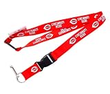 Cincinnati Reds Clip Lanyard Keychain Id Ticket Holder