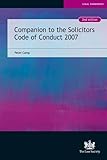 Companion to the solicitors' code of conduct 2007