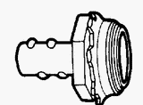 Thomas & Betts XC2401 Flexible Steel Conduit Connector