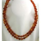 Amber Necklaces 2 Strands Amber Beads Beaded Necklace 17  Long