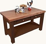 John Boos & Co. Grazzi Kitchen Work Table - Cherry - GRZ6036-CR