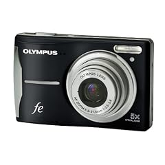 Olympus FE-46 Digitalkamera (12 Megapixel, 5-fach opt. Zoom, 6,9 cm (2,7 Zoll) Display) Cosmic Black