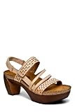 Naot Women's Relate Platform Shoes,Biscuit Leather,38 M EU