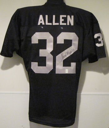 Marcus Allen Autographed Oakland Raiders Jersey with 