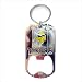 NFL Dog Tag Bottle Opener Keychain - Minnesota Vikings