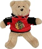 Chicago Blackhawks 8" Fuzzy Hoody Bear