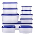 Jobar Handy Gourmet Anti-Bacterial Food Containers 20-pc. Set