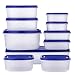 Jobar Handy Gourmet Anti-Bacterial Food Containers 20-pc. Set