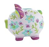 Over The Rainbow Piggy Bank Pink