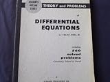 Schaum's Theory and Problems of Differential Equations (Outline Series)