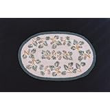 Pinecones Pine Cones Oval Jute Rug